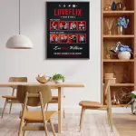 LOVEFLIX Gallery Frame – Personalized Netflix Style Couple Photo Collage