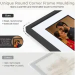 Love Story Infographic Frame – Personalized Couple Memory Collage | Custom Relationship Timeline Gift