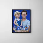 Best Father in the World Frame – Personalized Father & Daughter Photo Gift