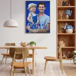 Best Father in the World Frame – Personalized Father & Daughter Photo Gift