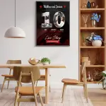 10 Years of Love – Personalized Couple Photo Collage Frame | Anniversary Special Gift