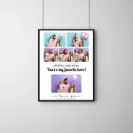 My Favorite Hero Dad Frame – Personalized Father Memory Collage