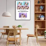 My Favorite Hero Dad Frame – Personalized Father Memory Collage