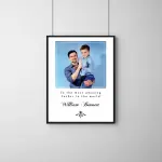 Premium Father Appreciation Frame – Personalized Elegant Photo Frame for Dad