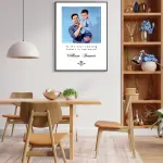 Premium Father Appreciation Frame – Personalized Elegant Photo Frame for Dad
