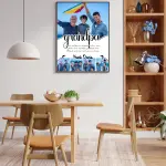 Grandpa Love Memory Frame – Personalized Family Collage Gift for Grandpa