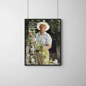Grandpa Wisdom Frame – Personalized Emotional Memory Photo Gift