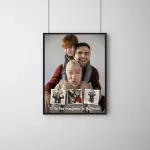 3 Generation Love Frame – Personalized Grandfather Family Memory Gift