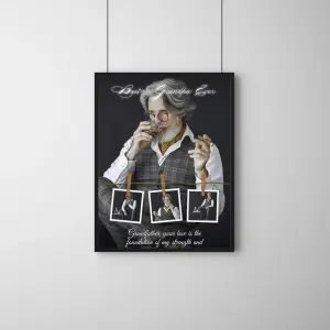 Best Grandpa Ever Frame – Premium Luxury Personalized Memory Gift