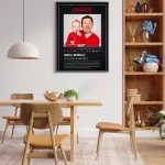 DADFLIX Frame – Personalized Netflix Style Father Story Photo Frame