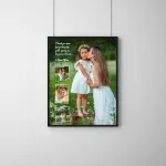 Mom Love Memory Frame – Personalized Mother & Daughter Emotional Gift