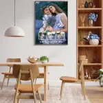 Best Mom Ever Frame – Lavender Theme Personalized Mother Memory Gift